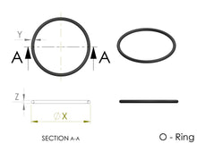 Load image into Gallery viewer, O-Ring Gasket 0.75 mm Thick (5 Gaskets Per Envelope) (MOQ:5 Envelope)
